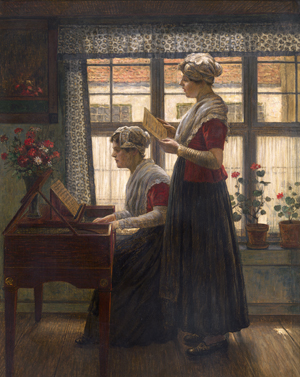 Lot 6173, Auction  128, Firle, Walther, Die Musikstunde