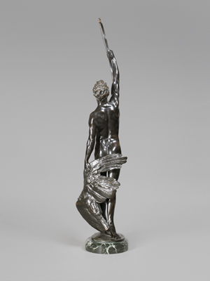 Los 6188 - Uphues, Joseph Johann Ludwig - Adlerjäger (Junger Bogenschütze mit erlegtem Adler) - 2 - thumb