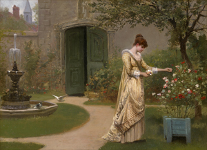 Lot 6208, Auction  128, Wells Champney, James, Im Garten