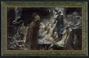 Los 6223 - Hirémy-Hirschl, Adolf - Die Seelen am Ufer des Acheron - 1 - thumb