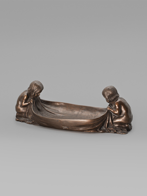 Lot 6229, Auction  128, Gurschner, Gustav, Schale mit zwei Putti