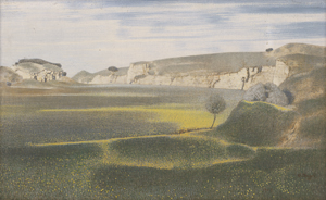 Lot 6231, Auction  128, Steppes, Edmund, "Löwenzahn" - Frühlingslandschaft im Jura