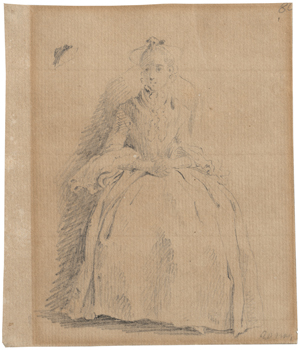 Los 6501 - Chodowiecki, Daniel Nikolaus - Porträt der Demoiselle Quantin, sitzend - 0 - thumb