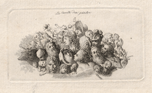 Lot 6514, Auction  128, Chodowiecki, Daniel Nikolaus, Le Cervelle d'un peintre - Das Gehirn eines Künstlers
