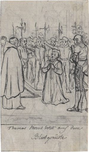 Los 6518 - Chodowiecki, Daniel Nikolaus - Wallenstein Herzog von Friedland vor Stralsund  - 1 - thumb