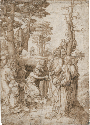 Lot 6551, Auction  128, Leyden, Lucas van - nach, Die Auferweckung des Lazarus