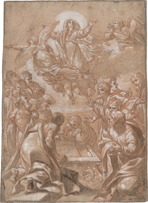 Lot 6580, Auction  128, Italienisch, 17. Jh. Mariä Himmelfahrt