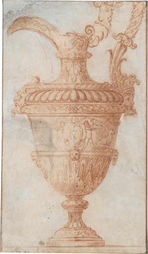 Lot 6586, Auction  128, Italienisch, frühes 17. Jh. Entwurf für eine Kanne