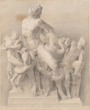 Lot 6626, Auction  128, Deutsch, 18. Jh. Die Laokoon-Gruppe