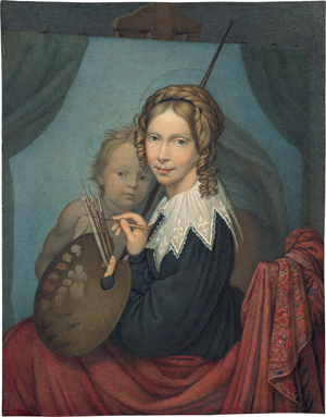 Lot 6667, Auction  128, Bury, Johann Friedrich, Kurprinzessin Auguste von Hessen-Kassel, die Sixtinische Madonna kopierend