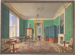 Lot 6699, Auction  128, Zaleski, Marcin, Biedermeier-Salon im Tyszkiewicz Palast in Warschau