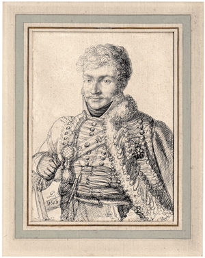 Lot 6700, Auction  128, Descamps, Guillaume Désiré, Bildnis des Lieutenants Jean-Baptiste César Paulée