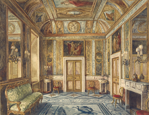 Lot 6703, Auction  128, Deutsch, 19. Jh. Gabinetto Nobile im Palazzo Altieri in Rom