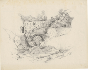Lot 6709, Auction  128, Hallmann, Anton, Auf dem Weg nach Ravello (Mühlental bei Amalfi)