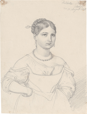 Lot 6714, Auction  128, Moosbrugger, Friedrich, Bildnis der Maria Mobili aus Civitella