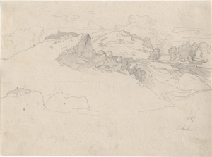 Lot 6716, Auction  128, Dreber, Heinrich, Blick auf Civitella