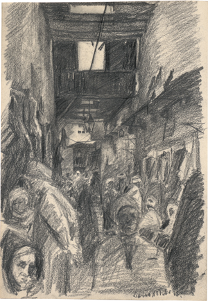 Los 6735 - Ilsted, Peter - Straßenszene in Kairo; Sitzende Orientalin - 1 - thumb
