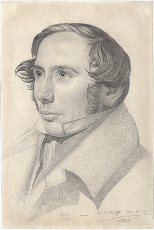 Lot 6743, Auction  128, Wulff, Wilhelm Friedrich, Bildnis "C. Conräder aus Kiel"