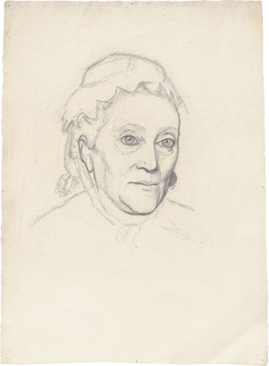 Lot 6757, Auction  128, Ilsted, Peter, Bildnis der Mutter des Künstlers mit Haube
