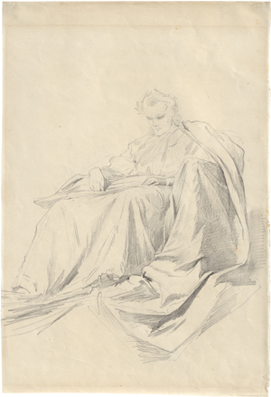 Lot 6765, Auction  128, Piloty, Carl Theodor von, Kaiser Tiberius - Vorstudie für das Gemälde "Thusnelda im Triumphzug des Germanicus"