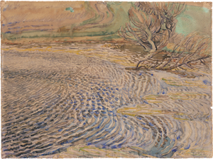 Lot 6815, Auction  128, Syberg, Franz, Herbstliche Seelandschaft