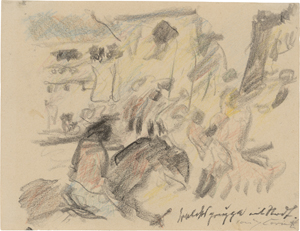 Lot 7014, Auction  128, Corinth, Lovis, Volksgruppe mit Stadt