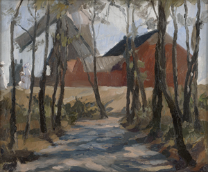Lot 7017, Auction  128, Stekker, Martin, Sonntagsspaziergänger mit roter Mühle