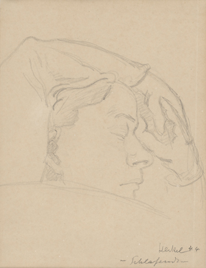 Lot 7033, Auction  128, Heckel, Erich, Schlafende
