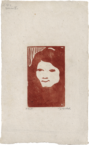 Lot 7034, Auction  128, Heckel, Erich, Hedi