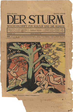 Lot 7040, Auction  128, Pechstein, Hermann Max, Erlegung des Festbratens