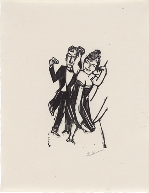 Lot 7059, Auction  128, Beckmann, Max, Kleines tanzendes Paar