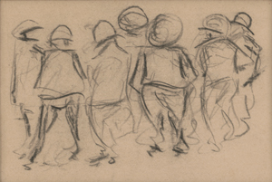 Los 7062 - Zille, Heinrich - 14 Figurenstudien - 1 - thumb