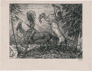 Lot 7064, Auction  128, Kubin, Alfred, Indianer