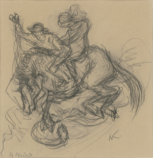 Lot 7067, Auction  128, Kubin, Alfred, Die Flucht; Ohne Titel