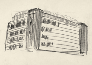 Los 7095 - Poelzig, Hans - Architekturskizzen und Entwürfe aus dem Nachlass  - 25 - thumb