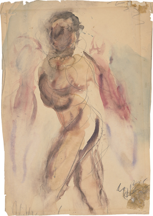 Lot 7102, Auction  128, Bouzianis, Georgios, Gehender Akt