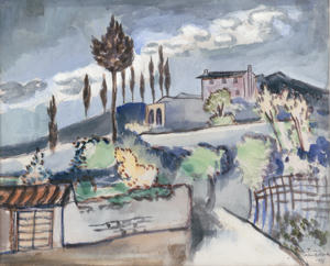 Lot 7105, Auction  128, Macke, Helmuth, Siena