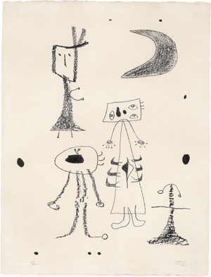 Lot 7147, Auction  128, Miró, Joan, Les Femmes