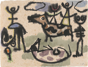 Lot 7168, Auction  128, Trökes, Heinz, Tiere und Kinder