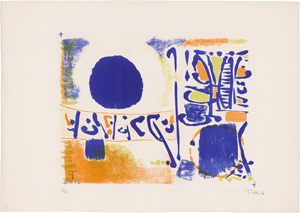 Lot 7176, Auction  128, Trökes, Heinz, Acht Farblithographien