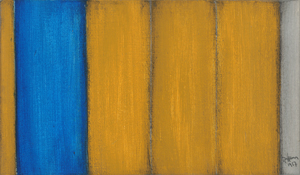 Lot 7202, Auction  128, Hans, Rolf, Entwurf ocker-blau
