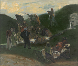 Lot 7232, Auction  128, Metzkes, Harald, Picknick an der Quelle