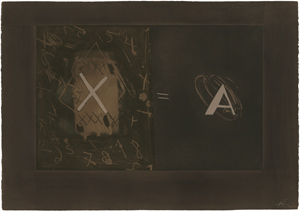 Lot 7239, Auction  128, Tàpies, Antoni, X = A