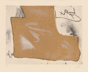 Lot 7240, Auction  128, Tàpies, Antoni, Aus: El péndulo inmóvil