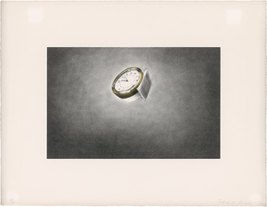 Lot 7301, Auction  128, Ruscha, Edward, Clock, from: Domestic Tranquility