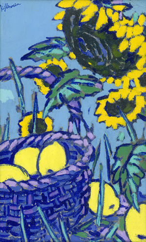 Lot 7329, Auction  128, Kühlewein, Bernhard, Citronen und Sonnenblumen