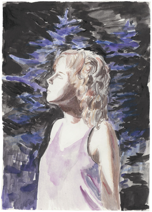 Lot 7343, Auction  128, Wulffen, Amelie von, Mädchen im Mondlicht