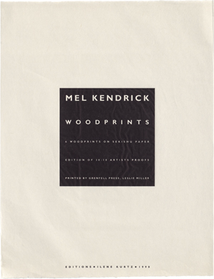 Los 7351 - Kendrick, Mel - Woodcuts - 1 - thumb