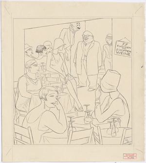 Lot 8004, Auction  128, Arnold, Karl, Damenüberzahl in der Bar