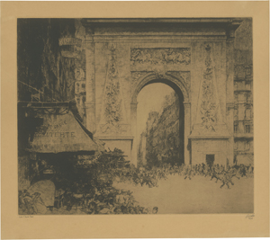 Lot 8015, Auction  128, Bruycker, Jules de, Porte S'Denis Paris